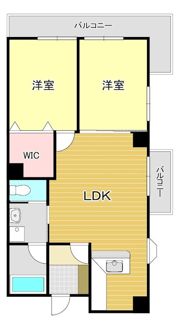 サンパール白木原の間取り画像
