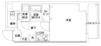 Le magnolia住吉の間取り画像