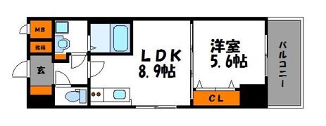 Volare Aqua Placeの間取り画像