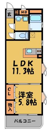 グレイズサイドの間取り画像