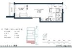 quador西新の間取り画像
