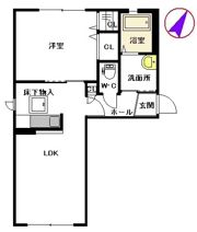 花みずき弐番館の間取り画像