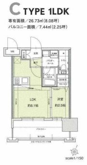 ドゥーエ赤坂の間取り画像