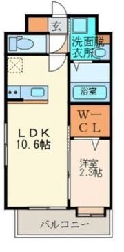 ルホソ山王の間取り画像
