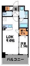 BlancCiel 西新の間取り画像