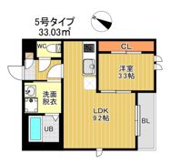 GRキャスバルクォーレ二日市の間取り画像