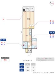 エンクレスト天神WINGの間取り画像