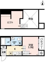 ユアーズ箱崎の間取り画像