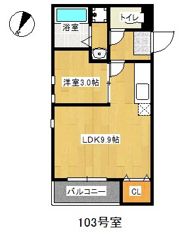 Grandtic KAREN博多駅南の間取り画像