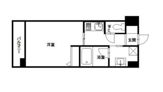 エムティースクエア吉塚駅前の間取り画像