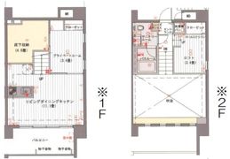 レジデンシャルヒルズインペリアルスイートの間取り画像