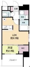 ヴィラージュ県庁前参番館の間取り画像