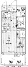 グランフォーレ博多駅東プレミアの間取り画像
