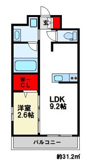 ジェイズステージの間取り画像