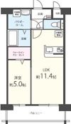 サクラート駅南の間取り画像