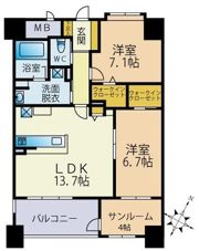 ラ・メール港の間取り画像