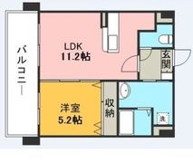 箱崎なつめビルの間取り画像