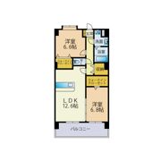 ルシオール次郎丸の間取り画像