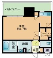 RJRプレシア吉塚駅前の間取り画像