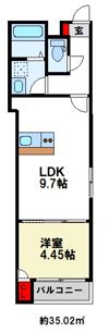 グランシエラIIの間取り画像