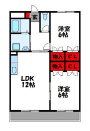 クラッセMの間取り画像