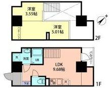 MODERN PALAZZO天神東グランMの間取り画像