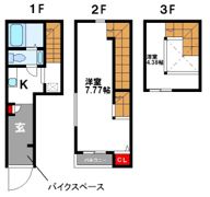 ガレット名島の間取り画像