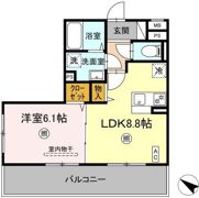 メゾンQの間取り画像
