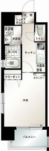 エンクレスト吉塚駅前の間取り画像
