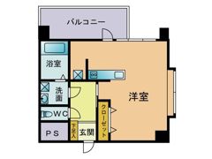 VIP薬院の間取り画像