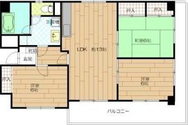 ハイツ大手門の間取り画像