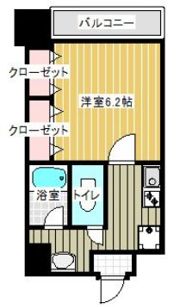 リバティシティ天神の間取り画像