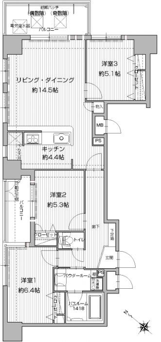 間取図