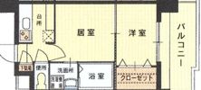 エステートモア・薬院シャンブルの間取り画像