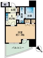 パークアクシス博多の間取り画像