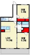 La Pre’valoir（ラ プリヴェール）の間取り画像