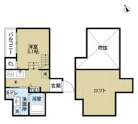 アクシス箱崎の間取り画像