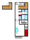 レオパレス片峰の間取り画像
