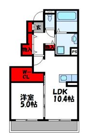 D-room唐原Aの間取り画像