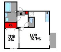 リテラ原田の間取り画像