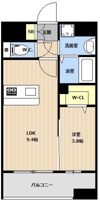 KL天神南の間取り画像