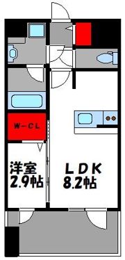 グランフォーレ千早マークスクエアイーストウイングの間取り画像