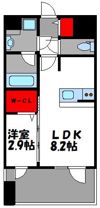 グランフォーレ千早マークスクエアイーストウイングの間取り画像