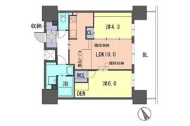 F・PARC GRANDMARK天神の間取り画像