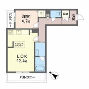 シャーメゾンマーレ竹下の間取り画像