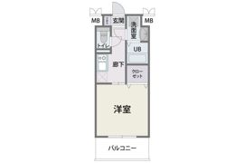 CAVANA天神の間取り画像