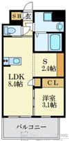 サードプレイス吉塚駅前の間取り画像