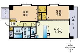 レカンの間取り画像