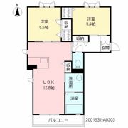リーヴス西新の間取り画像