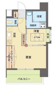 エステート・モア・平尾公園通りの間取り画像